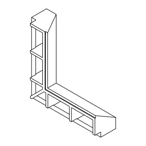 [8A012070] Кутник Aluprof
