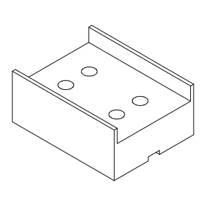 [8A012890] Профіль змізнюючий імпост Aluprof