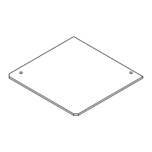 [8A013540] З'єднувач 124,6x124,6x259 мм Aluprof
