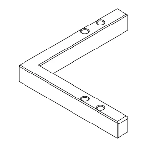 [8A013890] З'єднувач 90° Aluprof