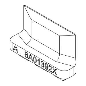 [8A013920] Кришка ущільнювача, верхня Aluprof