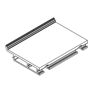 [8A014260] Підскляний кронштейн 71x100 мм Aluprof