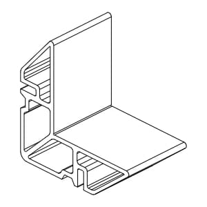 [8A014950] Кутник 27,9x48,4 мм Aluprof