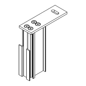 [8A015890] Опора стійки Aluprof