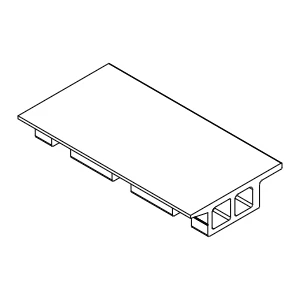 [8A017280] Опора скла 53x100 мм Aluprof