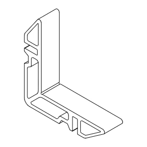 [8A022810] Кут 16,9x18 мм Aluprof