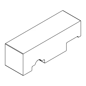 [8A026040] Ущільнення 64,5x21x20 мм Aluprof