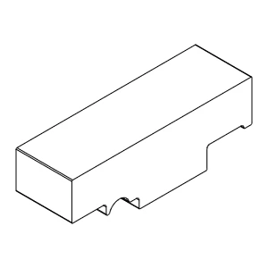 [8A026060] Ущільнення 64,5x21x20 мм Aluprof