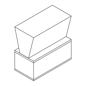 [8A026110] Щіткове ущільнення 26x25x13 мм Aluprof