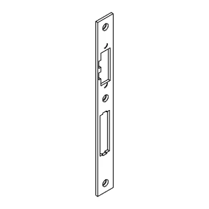 [8H015590] ASSA ABLOY - Запірна планка регульована F24x3 мм Aluprof