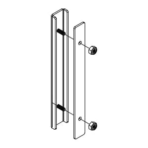 [8H016460] INTERLOCK - З'єднувач стрижня Aluprof