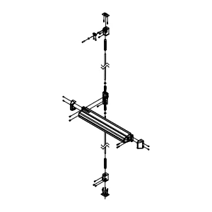 [8H018430] ASSA ABLOY - Ручка натискна антипаніки 1200 мм Aluprof