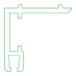 [K440549] Планка притвору Aluprof