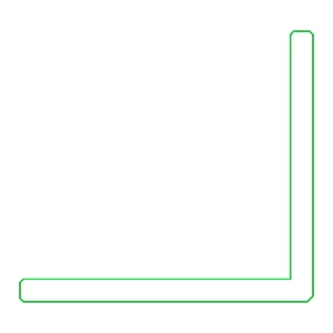 [K441354] Кутник 26x24 mm Aluprof