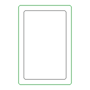 [K441732] Прямокутна труба 30x20x2 мм Aluprof