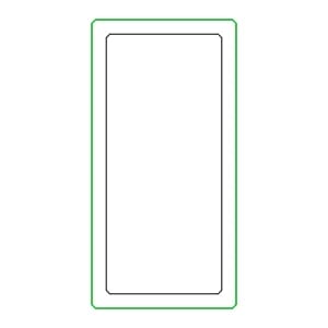 [K441734] Прямокутна труба 40x20x2 мм Aluprof