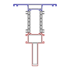 [K519067] Slupek wzmocniony 104,5x55 mm (ST) Aluprof