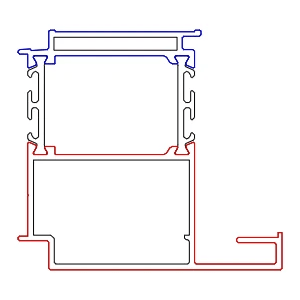 [K528905] Вентиляційна віконна стулка делатаційна 72/11,5 мм Aluprof