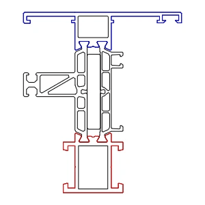 [K830105] Рама фасадна 67,5 мм (AERO) Aluprof