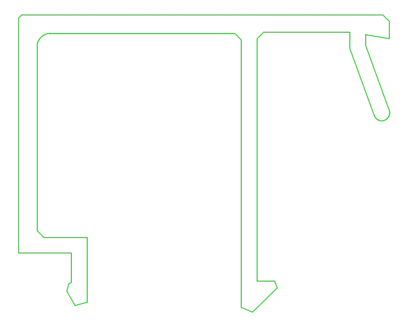 [K4178452R7016] Штапик 28 мм (STANDARD) Aluprof