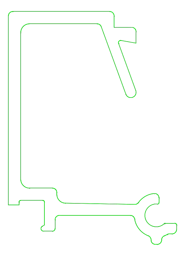 [K4316214R9006] Штапик 14,5 мм (STANDARD) Aluprof