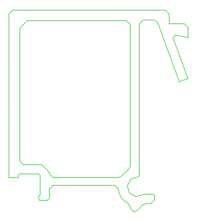 [K4316234R9006] Штапик 23,5 мм (STANDARD) Aluprof