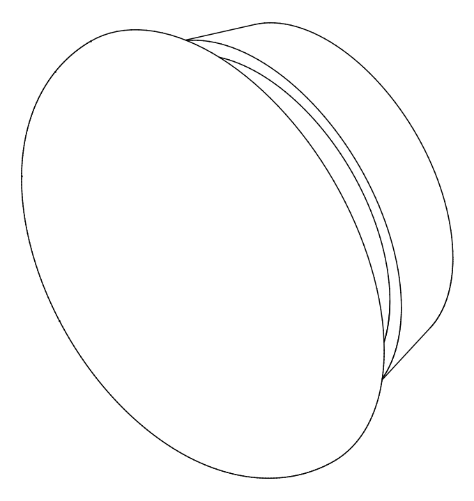 [80435034R7035] Заглушка отвору o12 мм Aluprof