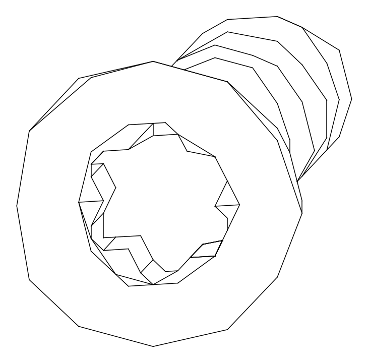[18107400] ROTO - Болт Aluprof