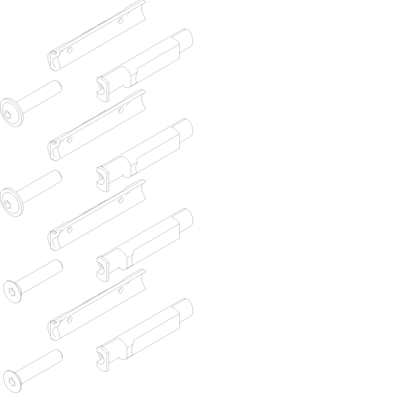 [065.6595.--] FIXATION SET ROLLENBAND Reynaers