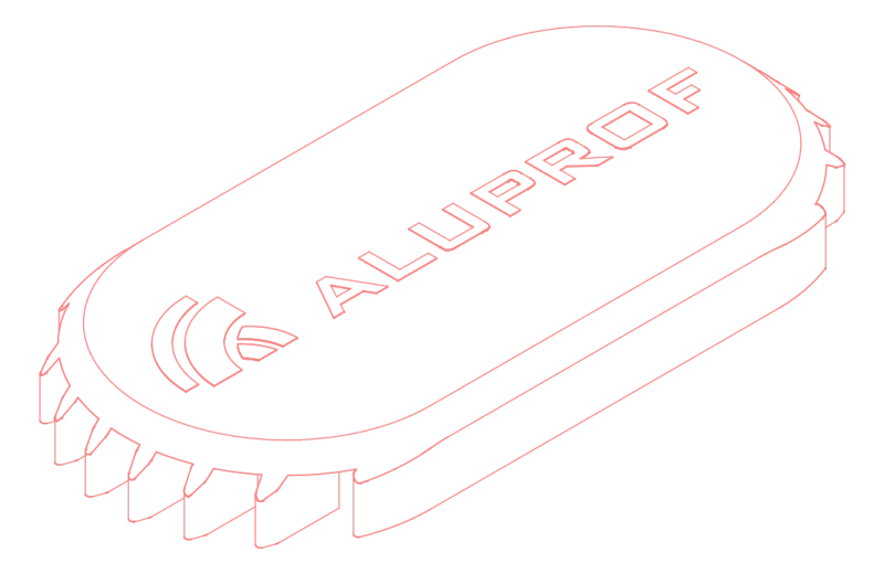 [80455210] Накладка водовідведення Aluprof