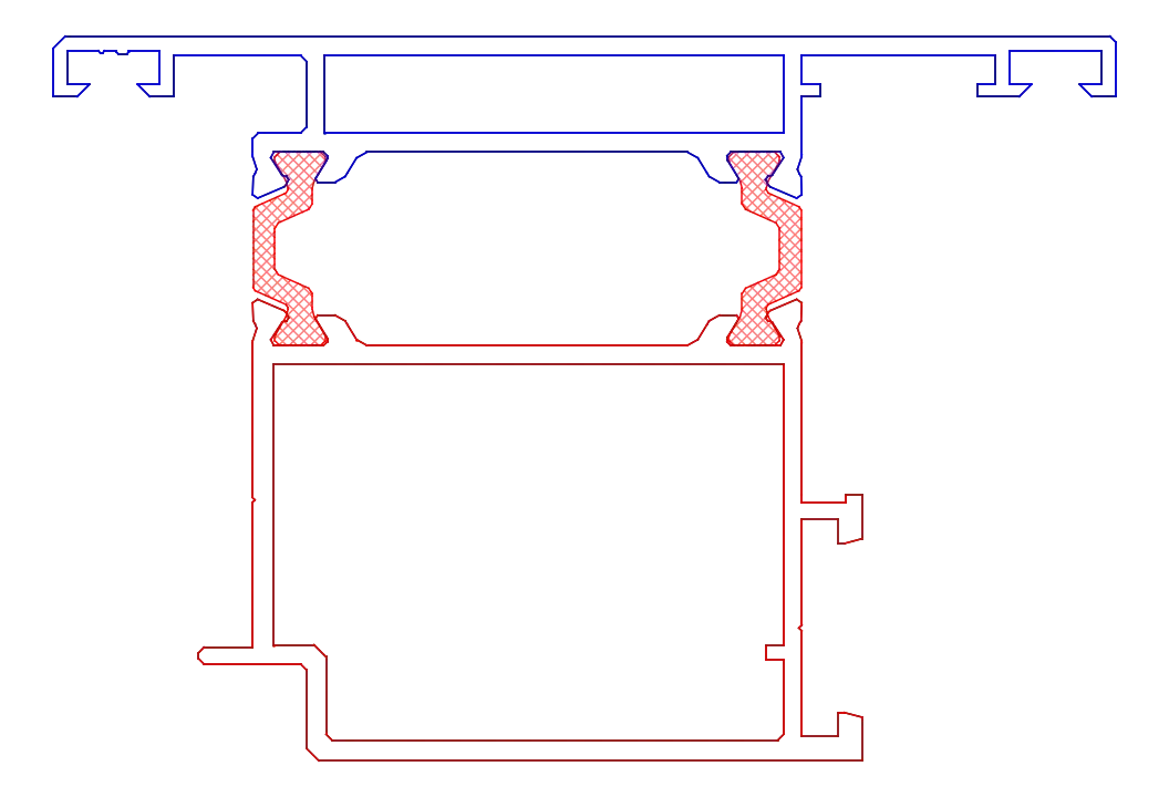 Зображення Стулка дверей 88 мм (MB-60E) [K518391]