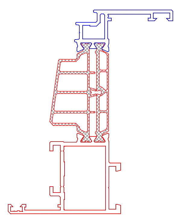 Зображення Стулка віконна 47,5 мм (ST) [K518701]