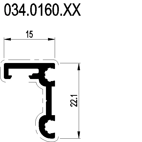 Зображення PROFILE BUILDING CONNECTION [034.0160]