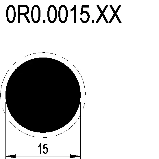 Зображення ROUND BAR D.15 мм [0R0.0015]