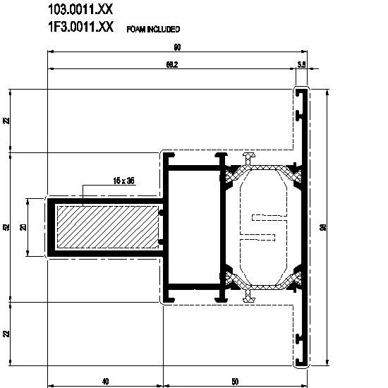 Зображення Перехідний підсилюючий профіль [103.0011]