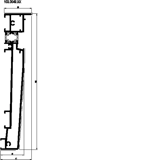 Зображення Профіль підвіконний 180 мм [103.0049]