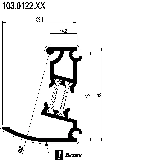 Зображення Змінний кутовий профіль [103.0122]