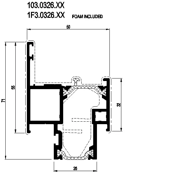 Зображення Зовнішня рама 55 мм [103.0326]