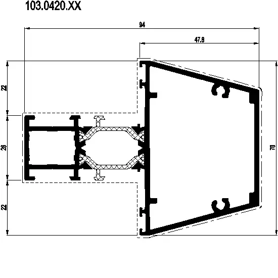 Зображення Перехідний профіль [103.0420]