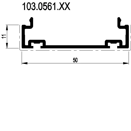 Зображення Допоміжний профіль з'єднання [103.0561]