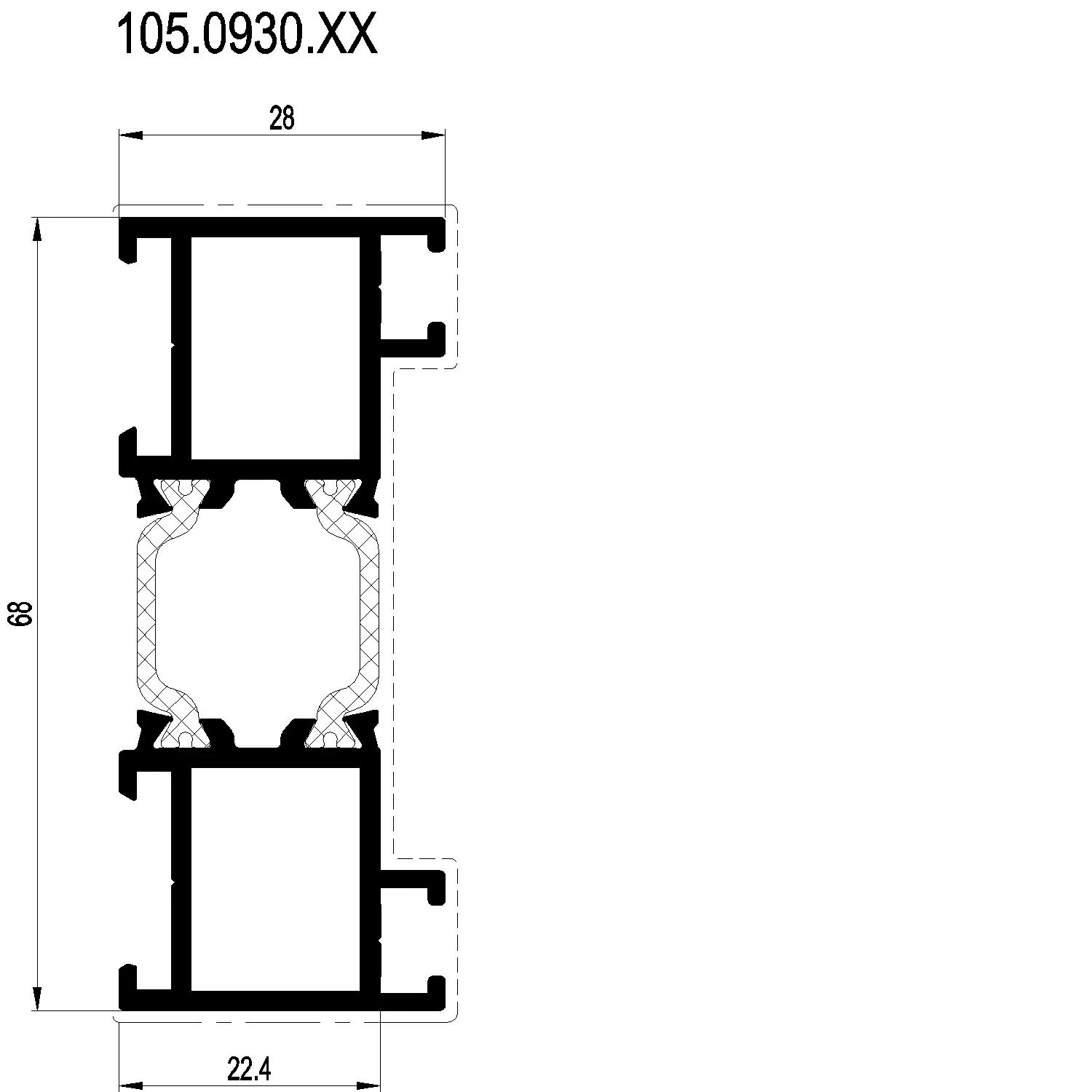Зображення Фіксована зовнішня рама [105.0930]