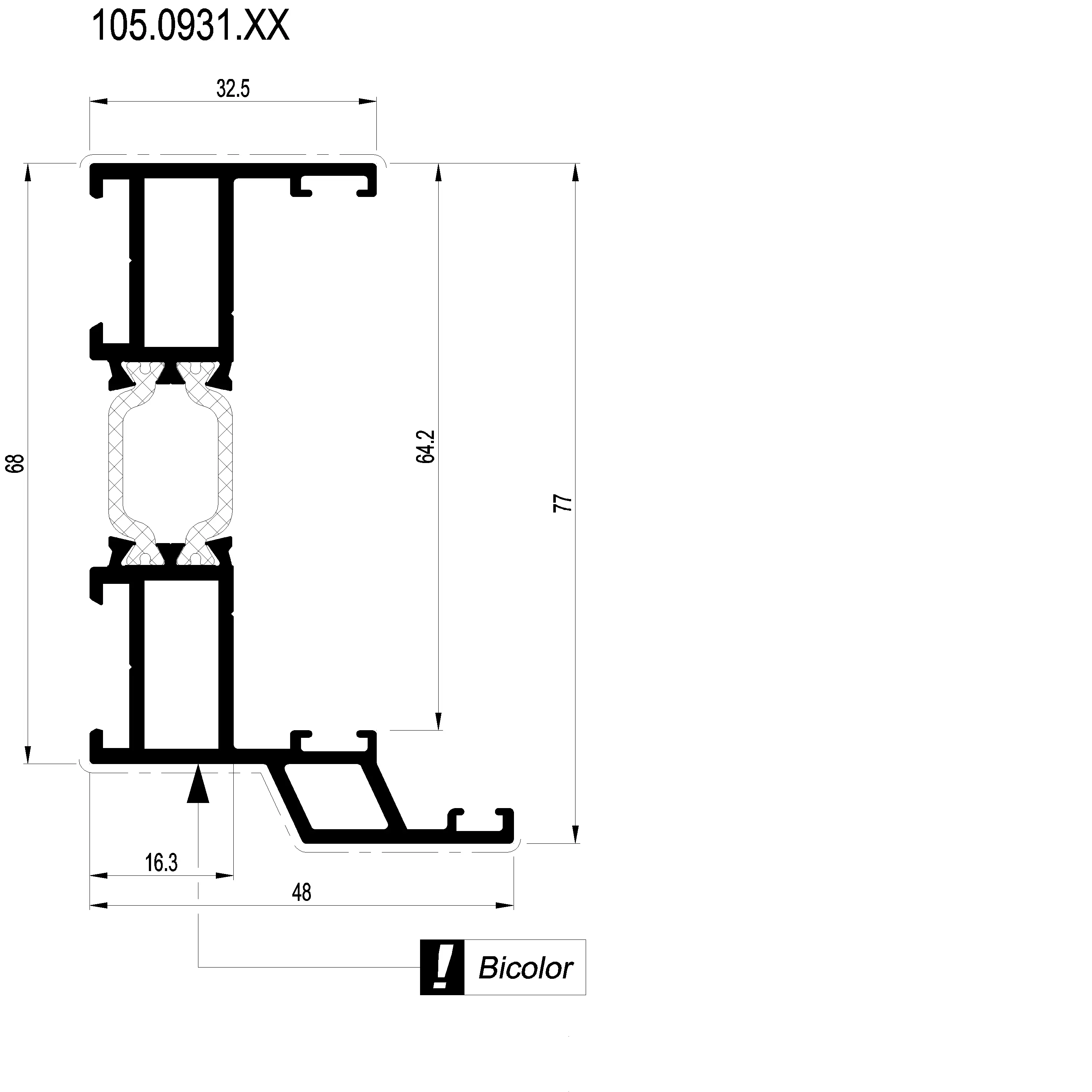 Зображення Профіль рами [105.0931]