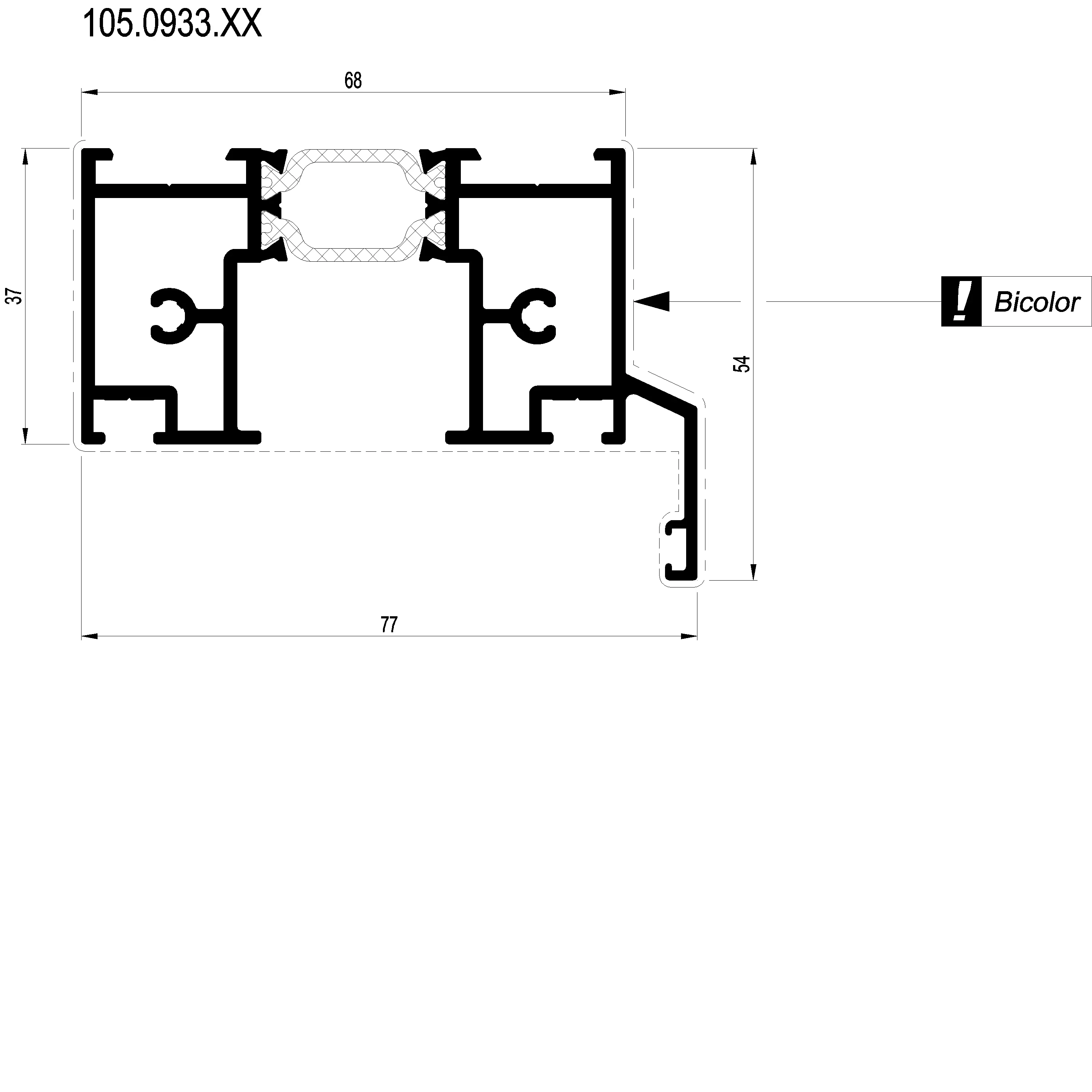 Зображення Профіль рами [105.0933]