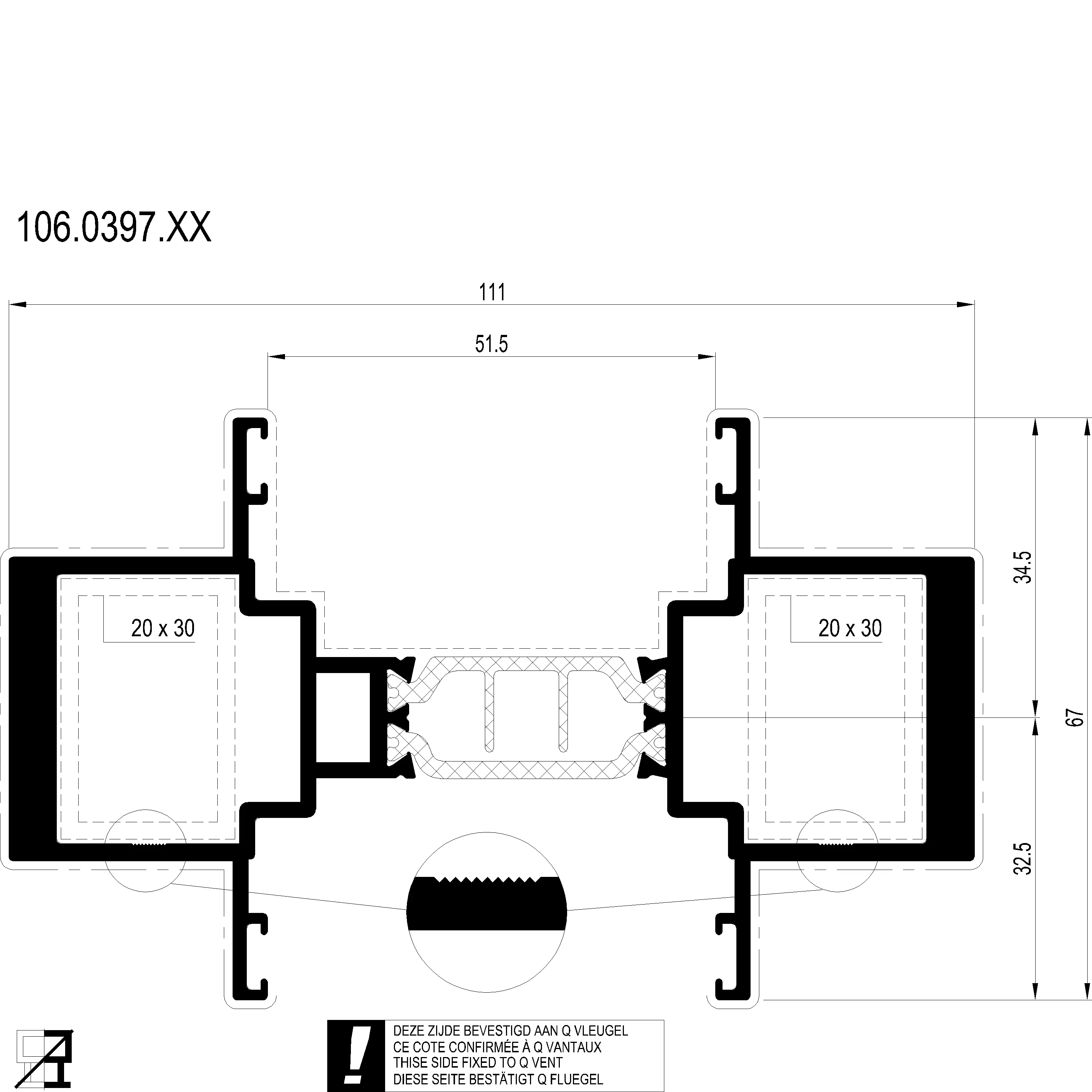 Зображення 4 DOORS PROFILE [106.0397]