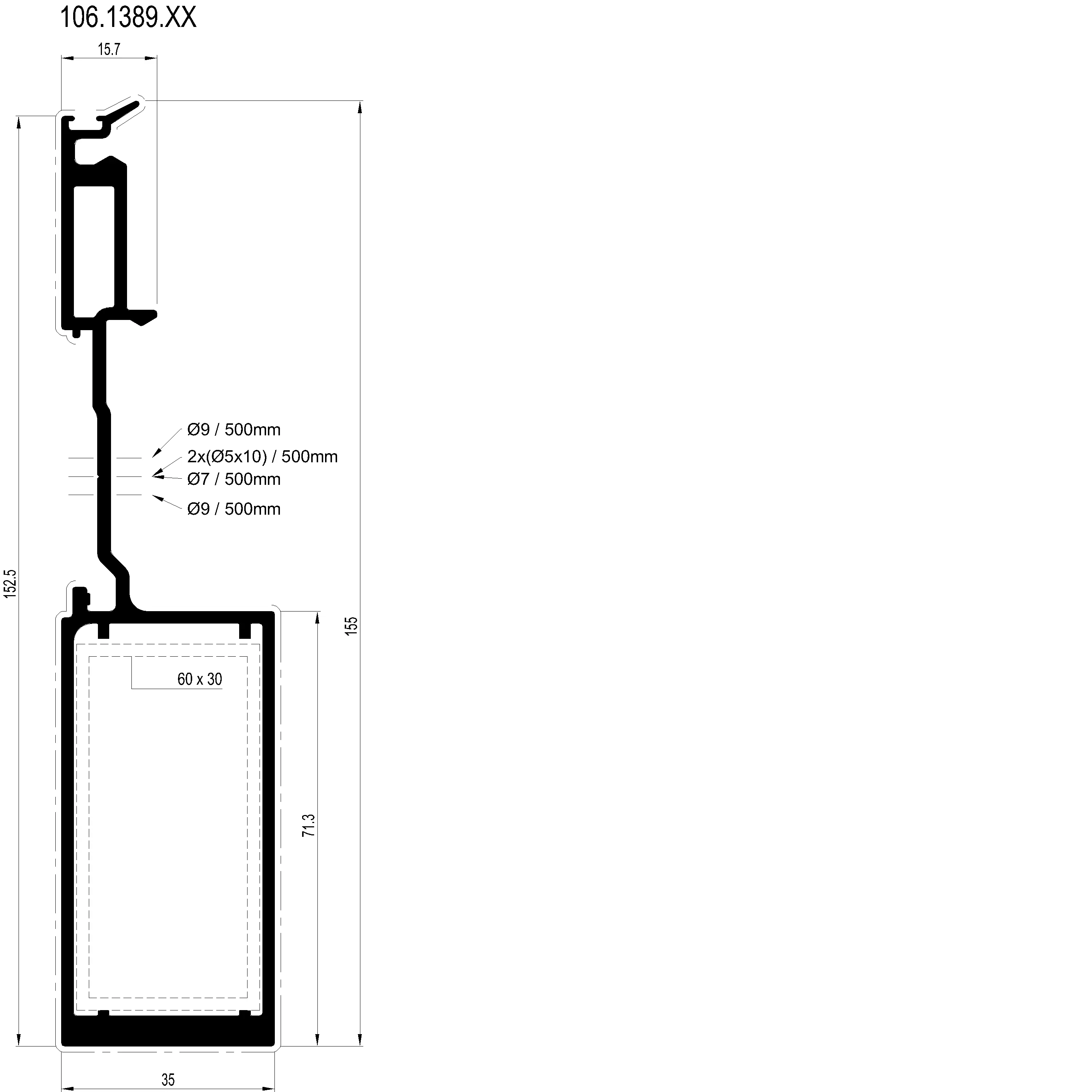 Зображення MEETING SECTION REINFORCED [106.1389]