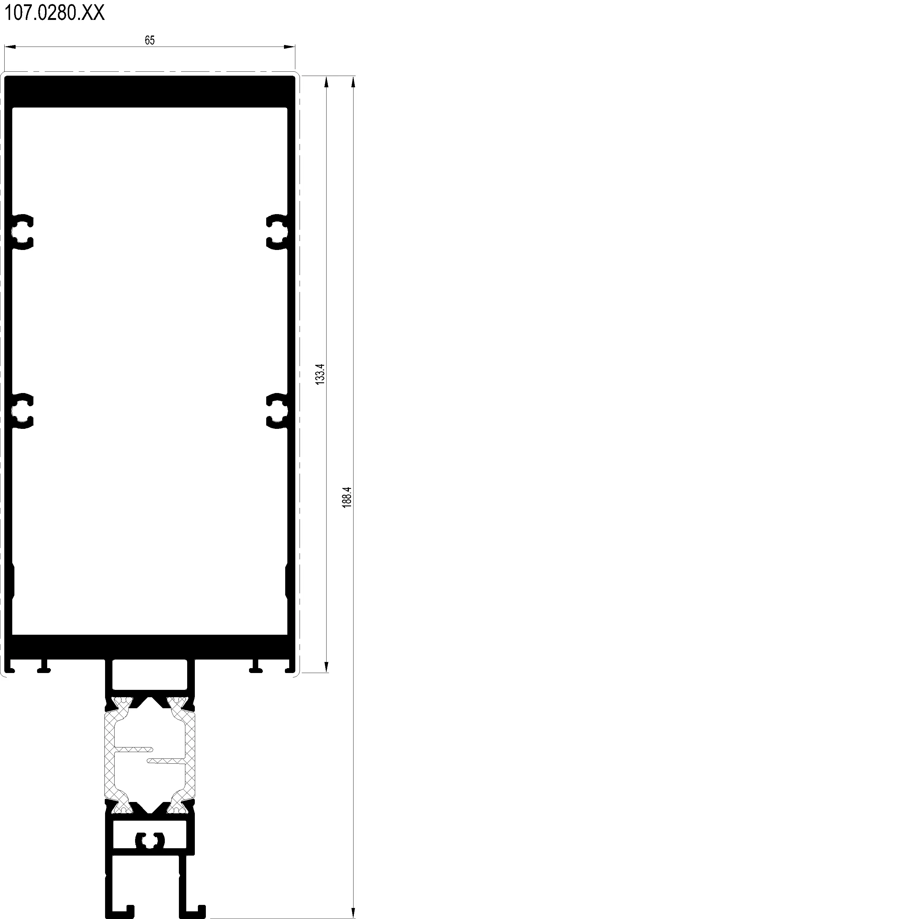 Зображення SUSPENSION PROFILE [107.0280]