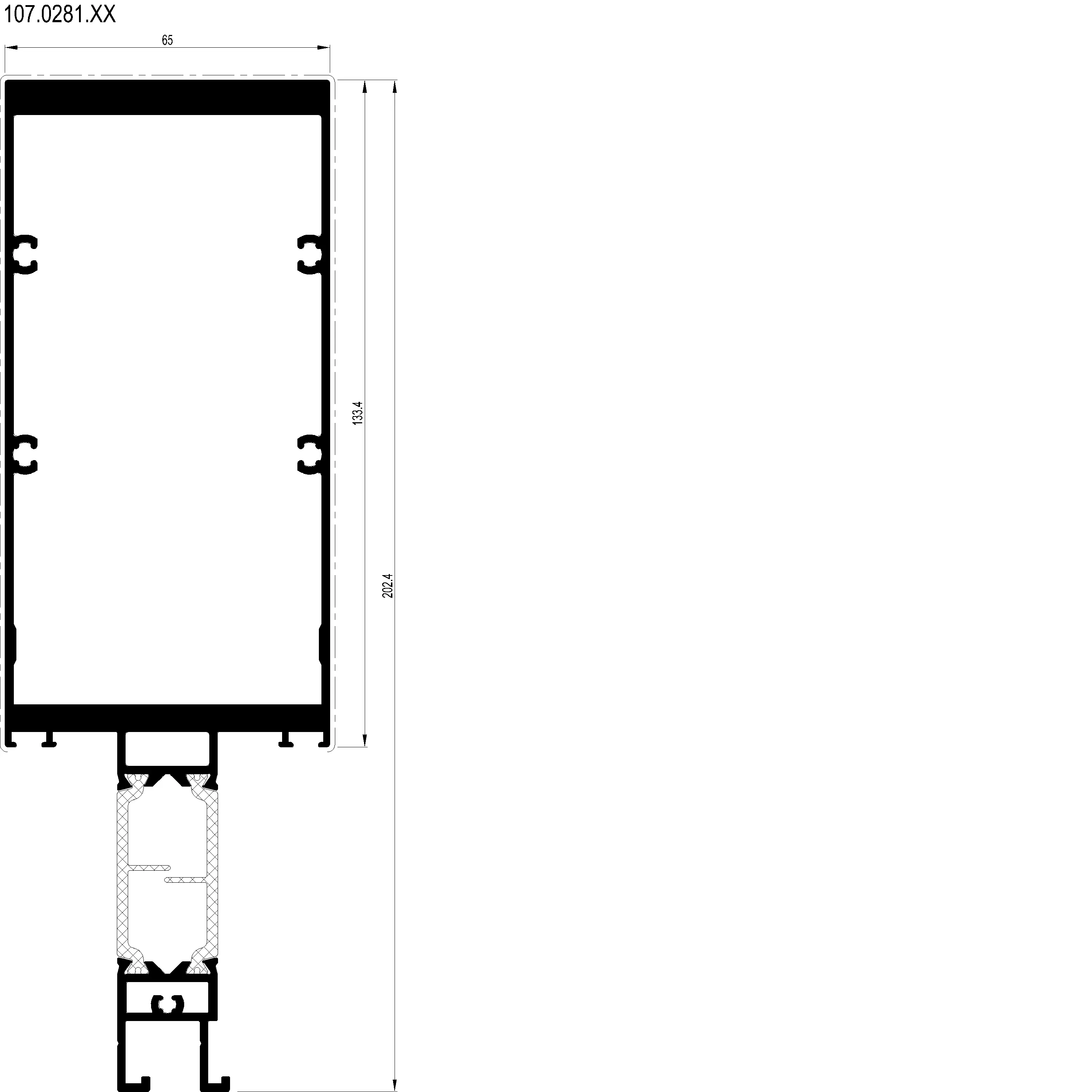 Зображення SUSPENSION PROFILE [107.0281]