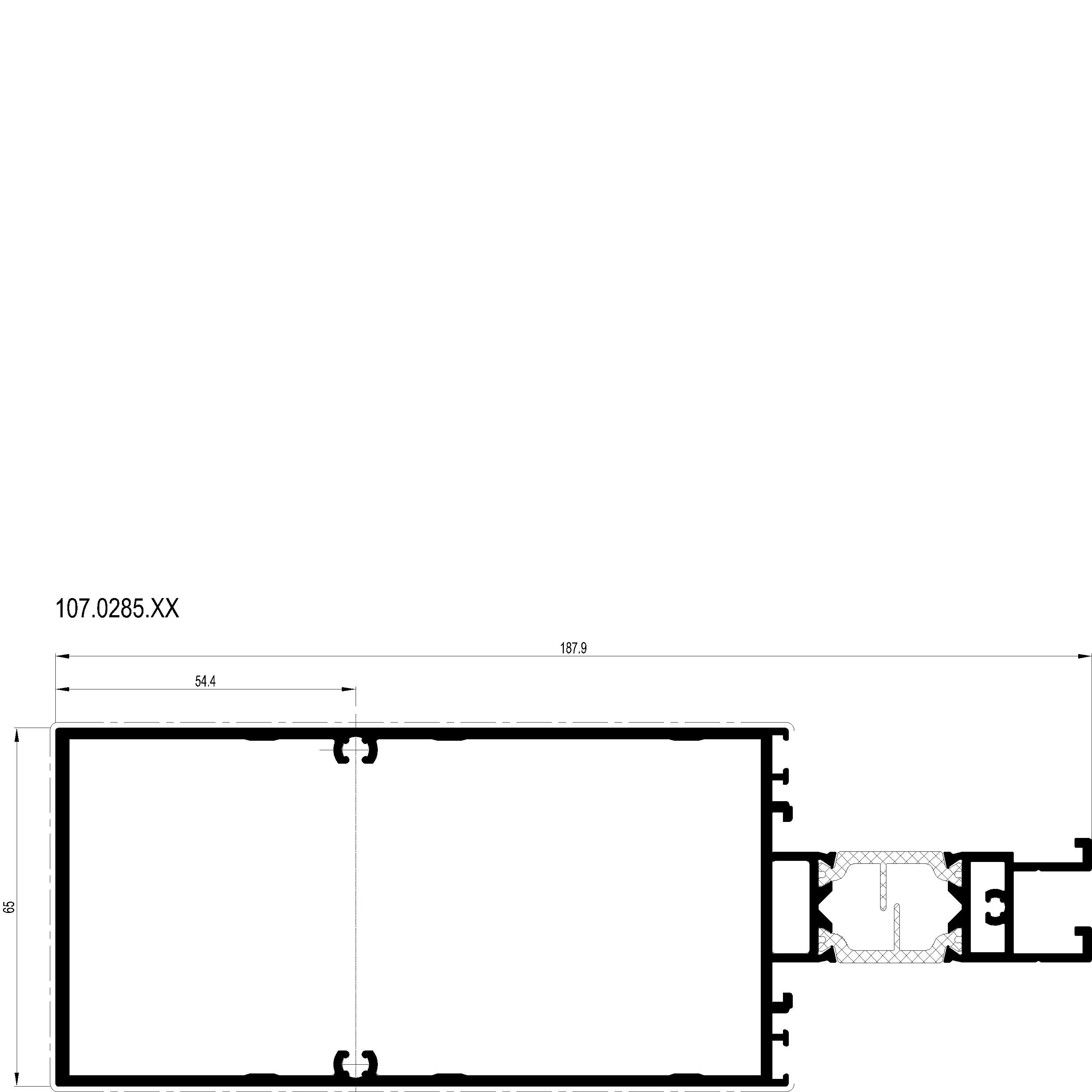 Зображення SUSPENSION PROFILE [107.0285]