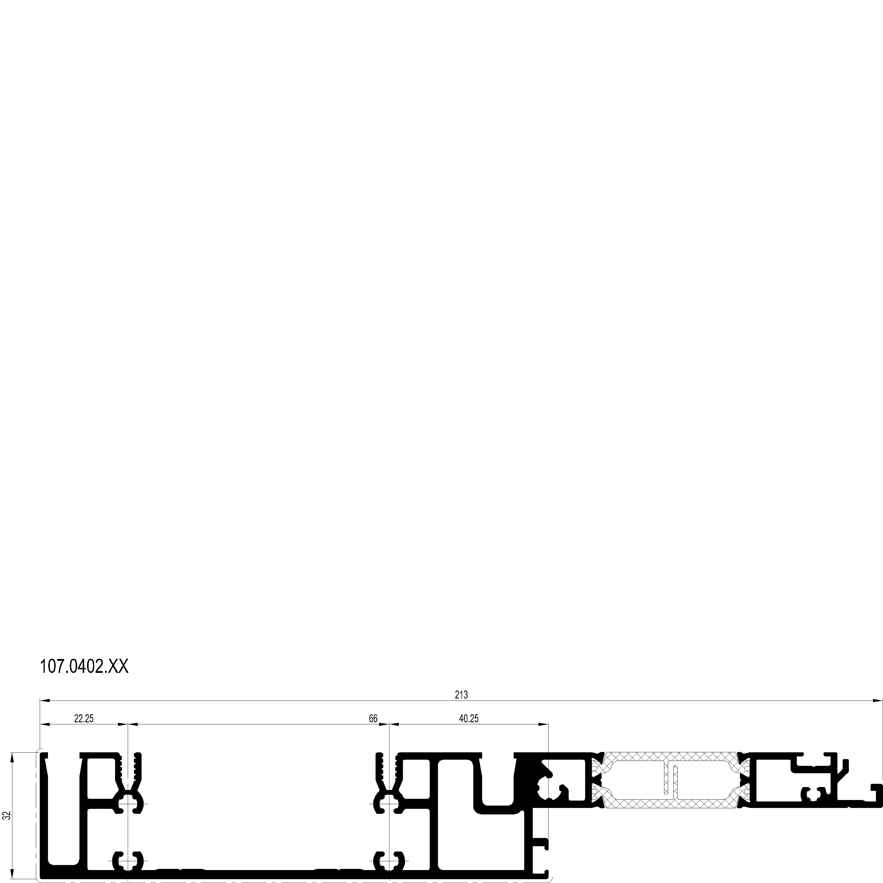 Зображення Профіль рами [107.0402]