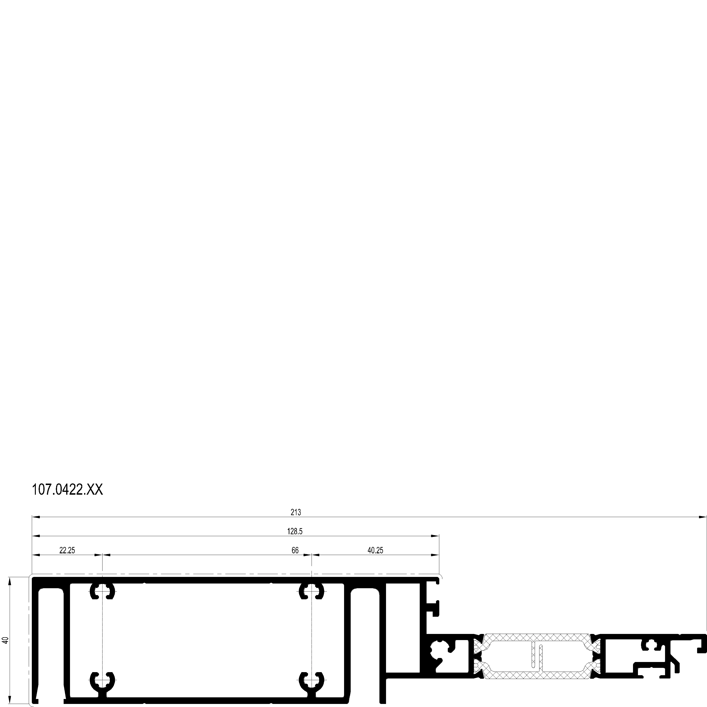 Зображення Профіль рами [107.0422]
